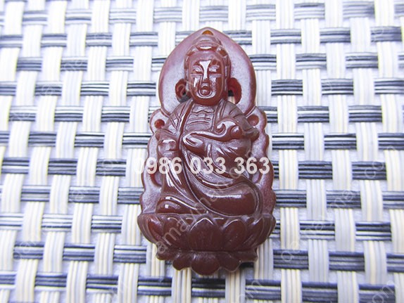 Phật Bà Đá Mã Não Đỏ 