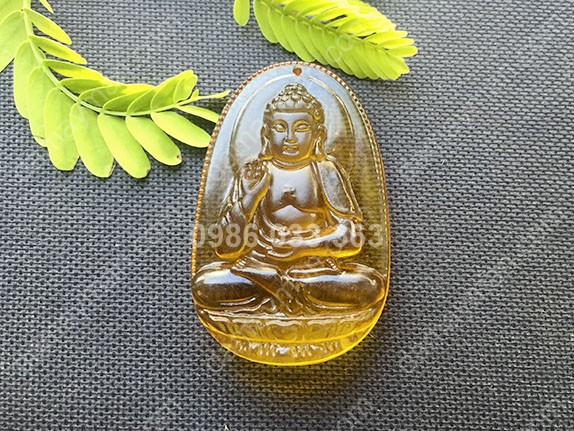 Phật A Di Đà Lưu Ly Vàng